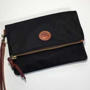 Dooney & Bourke NWOT Nylon fold over zip wallet